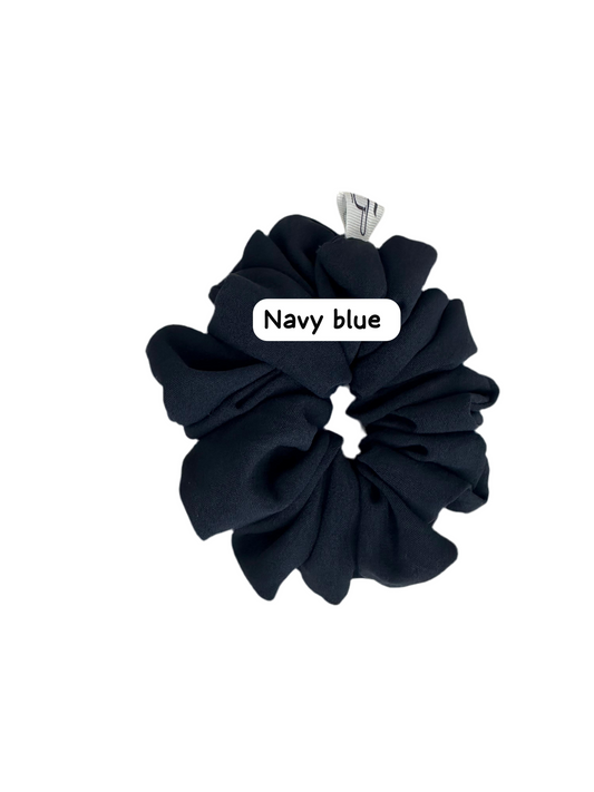 NAVY BLUE-Kacel Volume Scrunchie