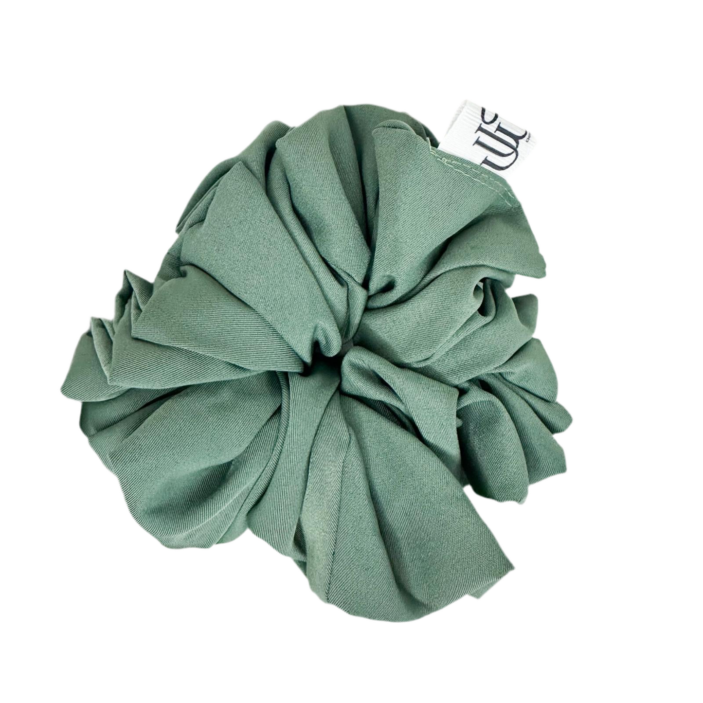 GREEN-Kacel Volume Scrunchie