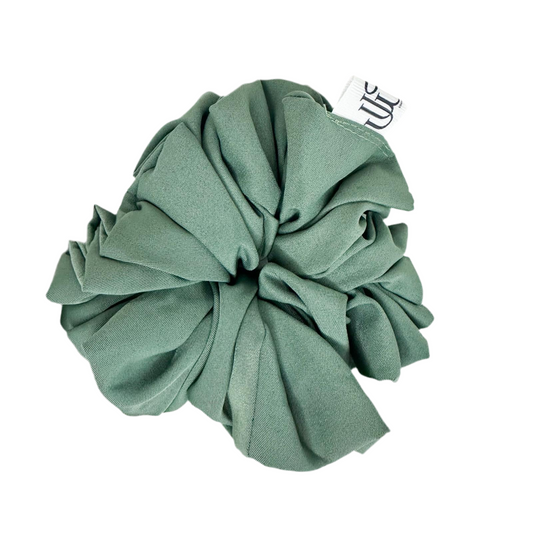 GREEN-Kacel Volume Scrunchie